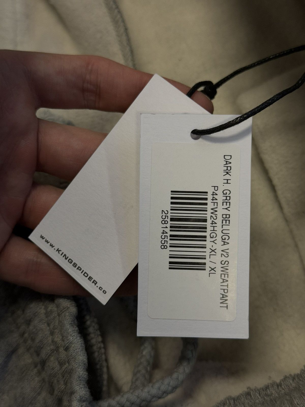 Sp5der Sp5der Worldwide Grey Beluga Size XL (NEW) Size US 34 / EU 50 - 7 Thumbnail