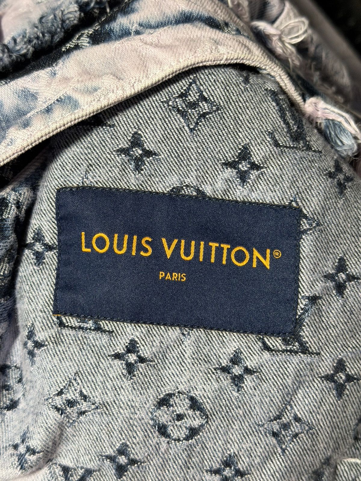 Louis Vuitton Louis Vuitton X Virgil Abloh - Pink Purple Denim Jacket Size US M / EU 48-50 / 2 - 7 Thumbnail