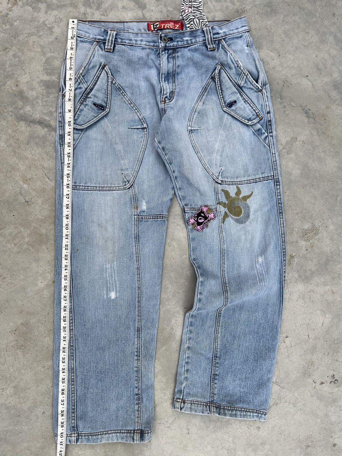Levi's Vintage Clothing × Vintage SUPER RARE VINTAGE TREZ JEANS Size US 34 / EU 50 - 6 Thumbnail