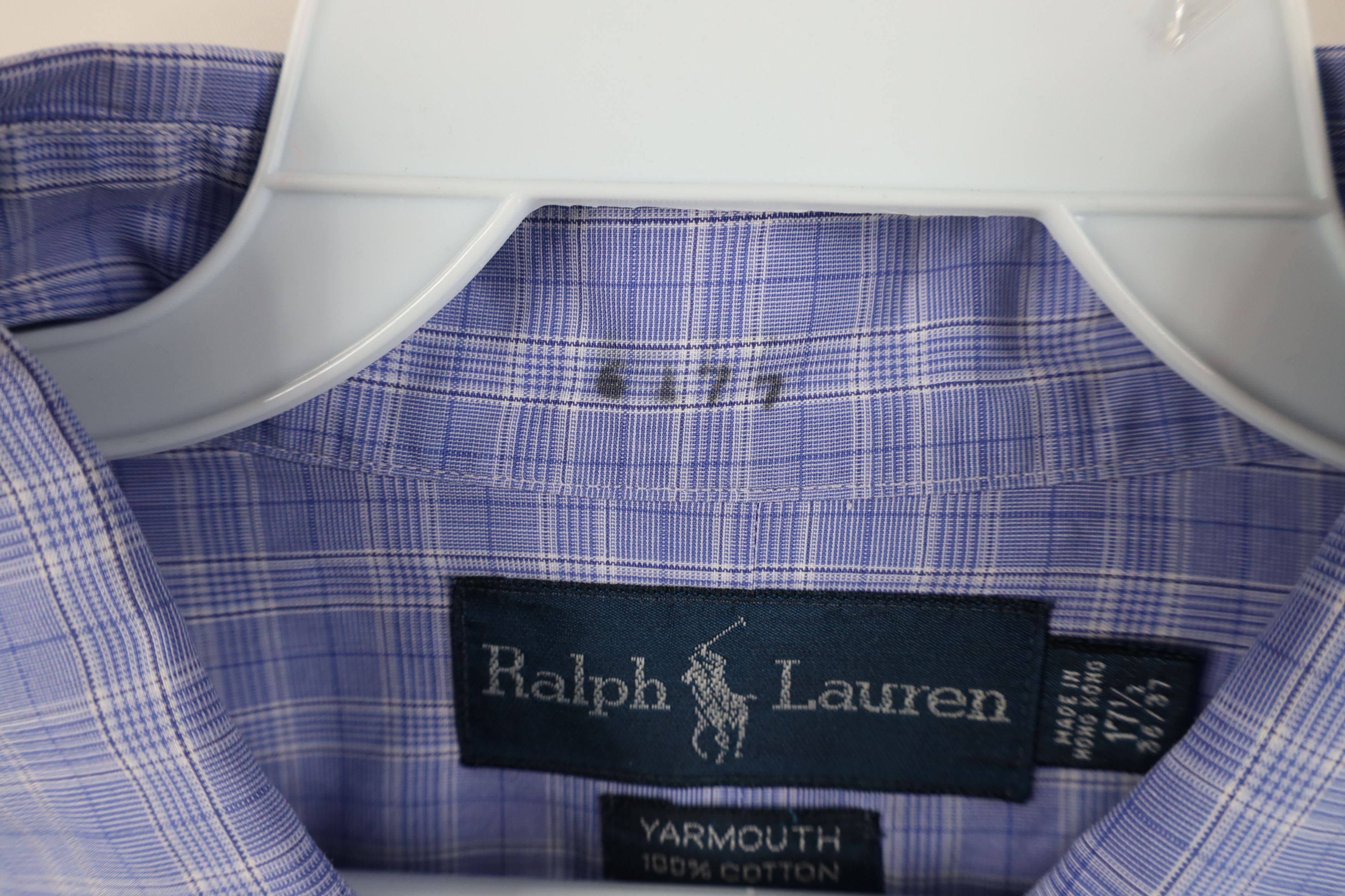 Polo Ralph Lauren Vintage 90s Ralph Lauren Yarmouth Collared Button Down Shirt Size US M / EU 48-50 / 2 - 6 Thumbnail