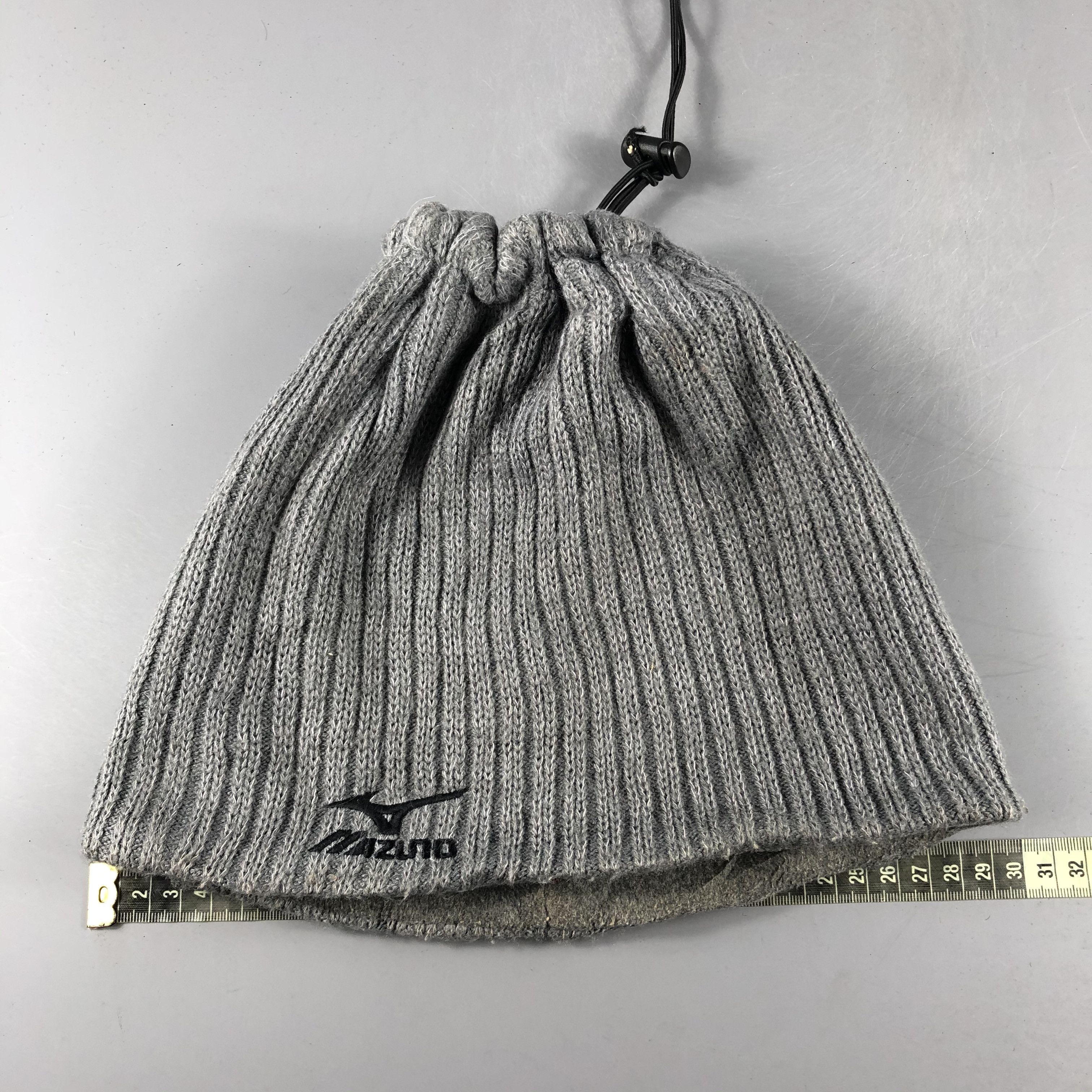 Mizuno × Vintage Mizuno Ponytail Beanie Snow Hat Snow Cap -D374 Size ONE SIZE - 4 Thumbnail