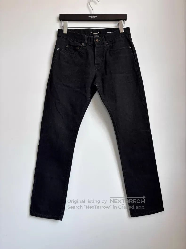 Saint Laurent Paris Saint Laurent Paris Black denim pants i Size US 29 - 1 Thumbnail