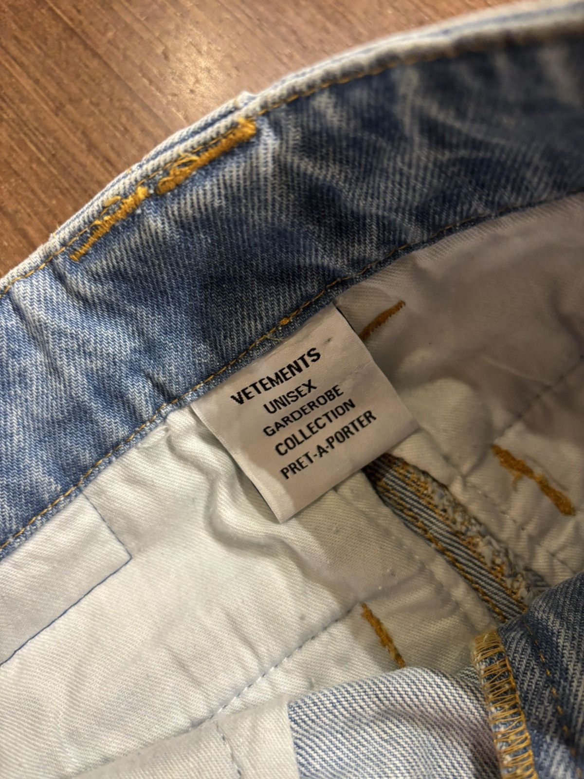 Vetements Vetements Transformer Cargo Denim Jeans Size 24" / US 00 / IT 34 - 4 Thumbnail
