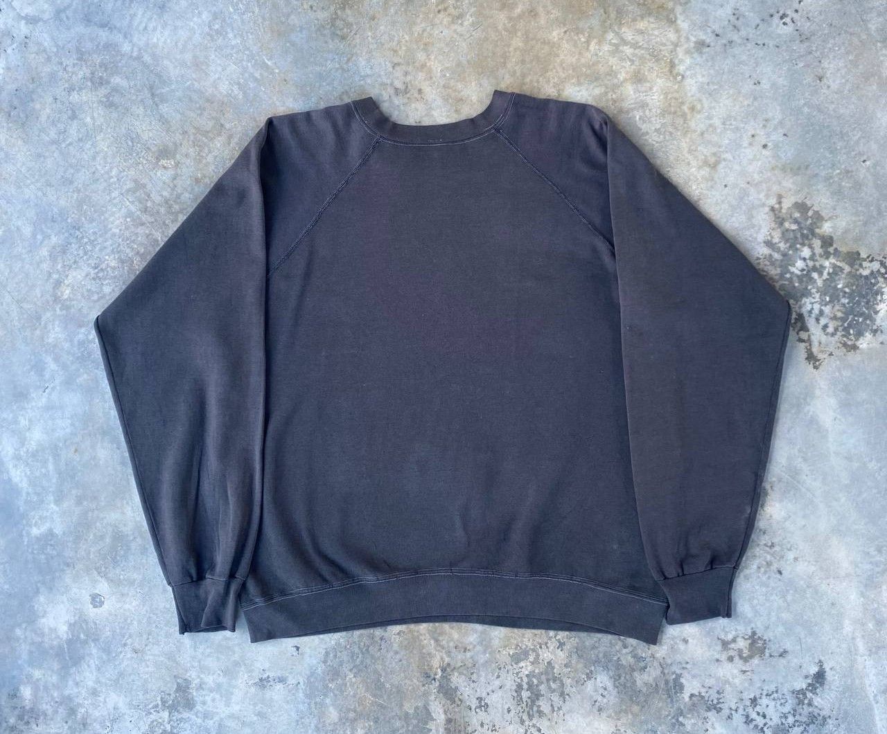 Vintage RARE VINTAGE 70S LAKERS LOS ANGELES FADED BLACK SWEATSHIRT Size US L / EU 52-54 / 3 - 9 Thumbnail