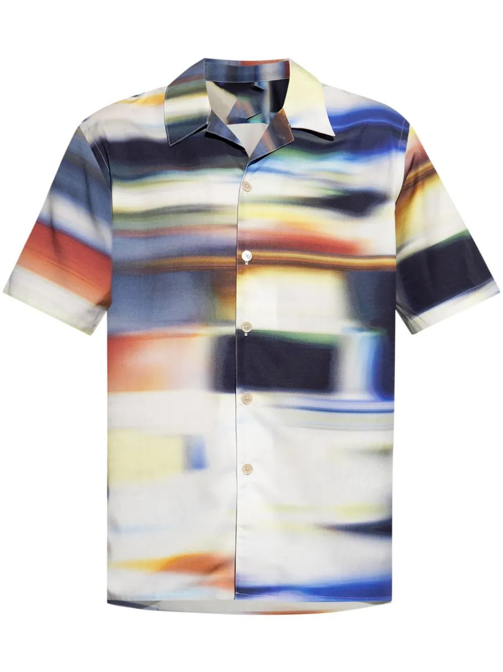 Other White Blur-Print Shirt Size US S / EU 44-46 / 1 - 1 Thumbnail