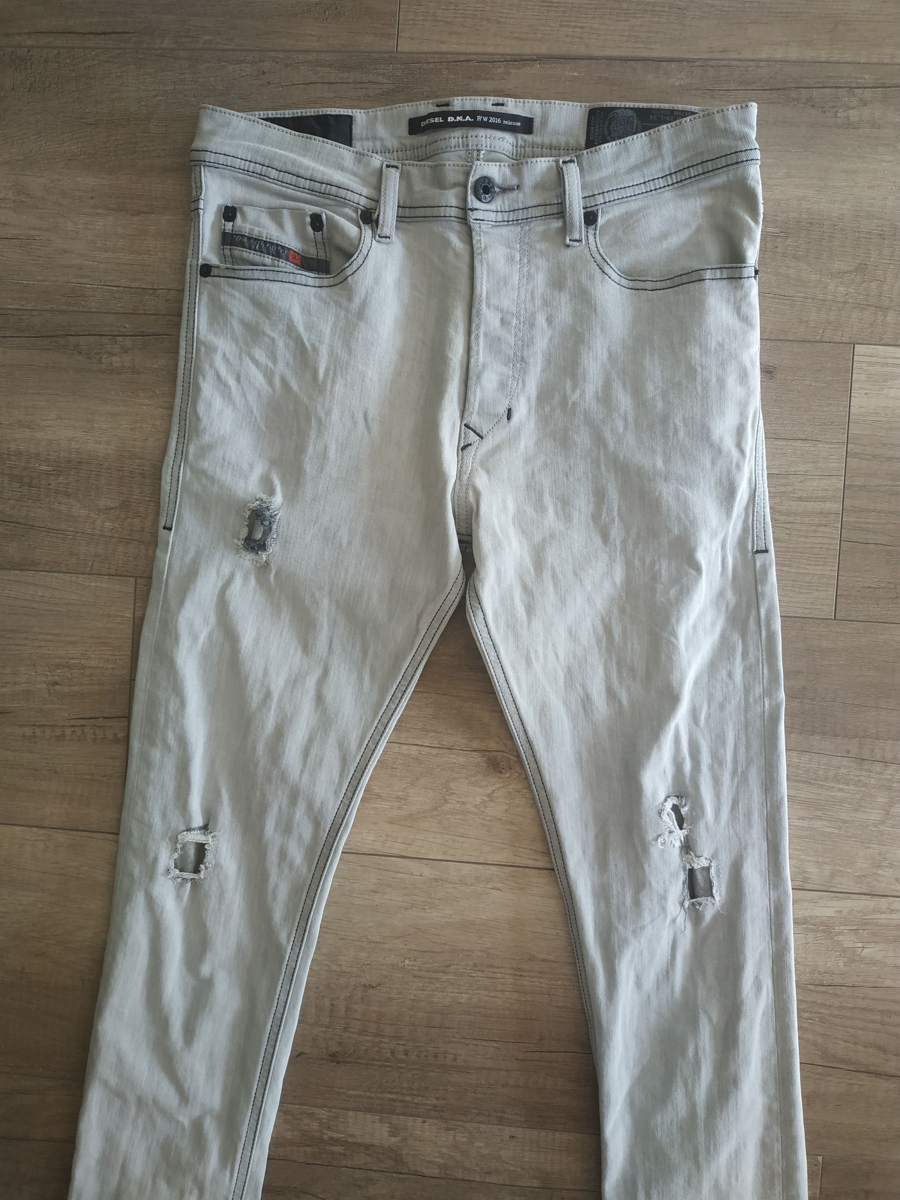 Diesel Diesel Tepphar Distressed Jeans | Grailed