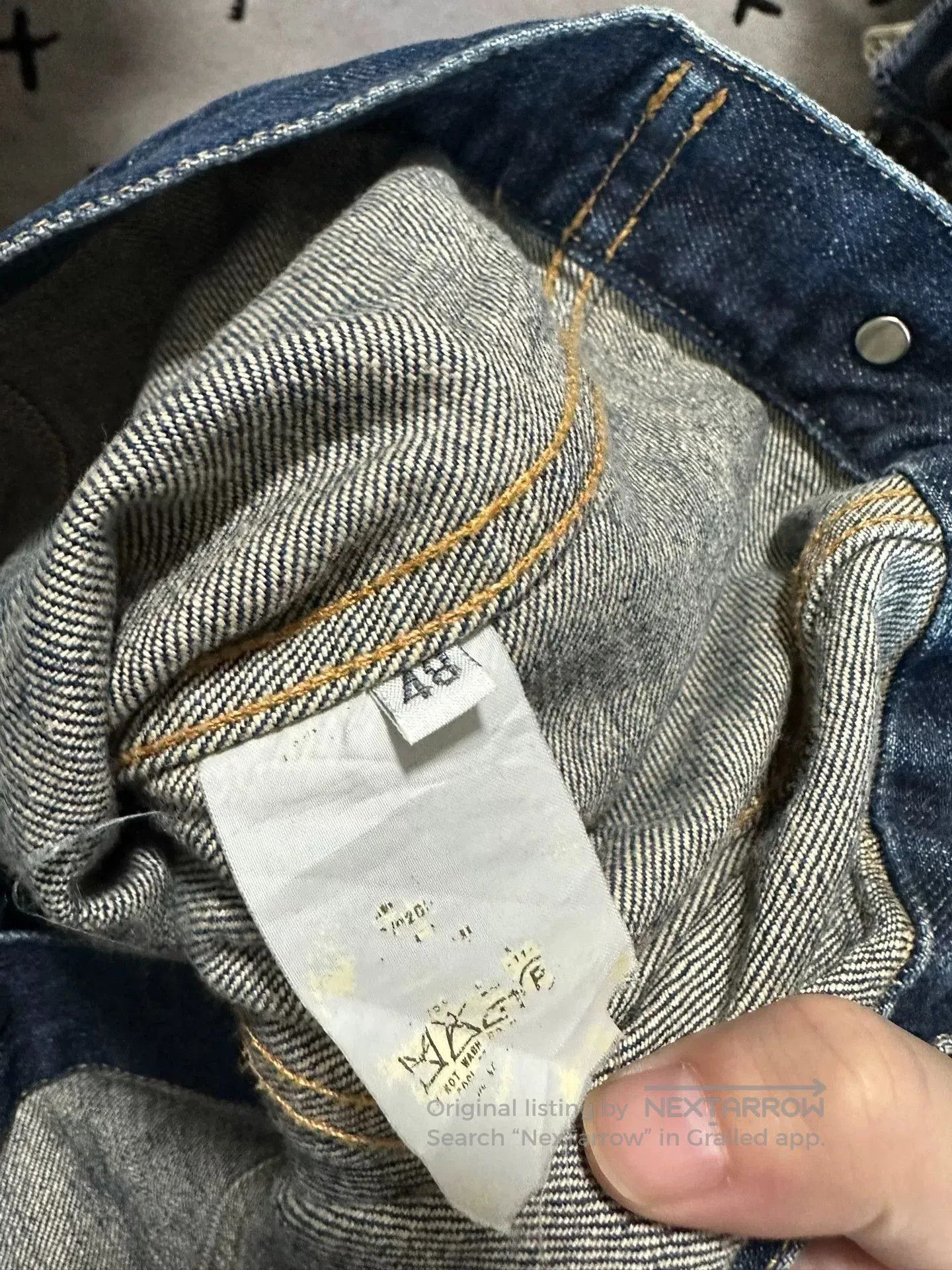 Helmut Lang Helmut Lang Blue Wash Denim Jacket. Size US L / EU 52-54 / 3 - 3 Thumbnail