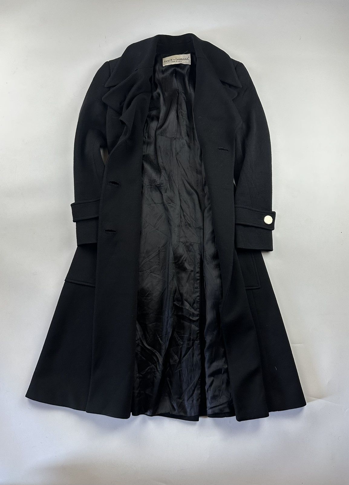 Dolce & Gabbana Dolce & Gabbana double-breasted wool coat Size M / US 6-8 / IT 42-44 - 3 Thumbnail