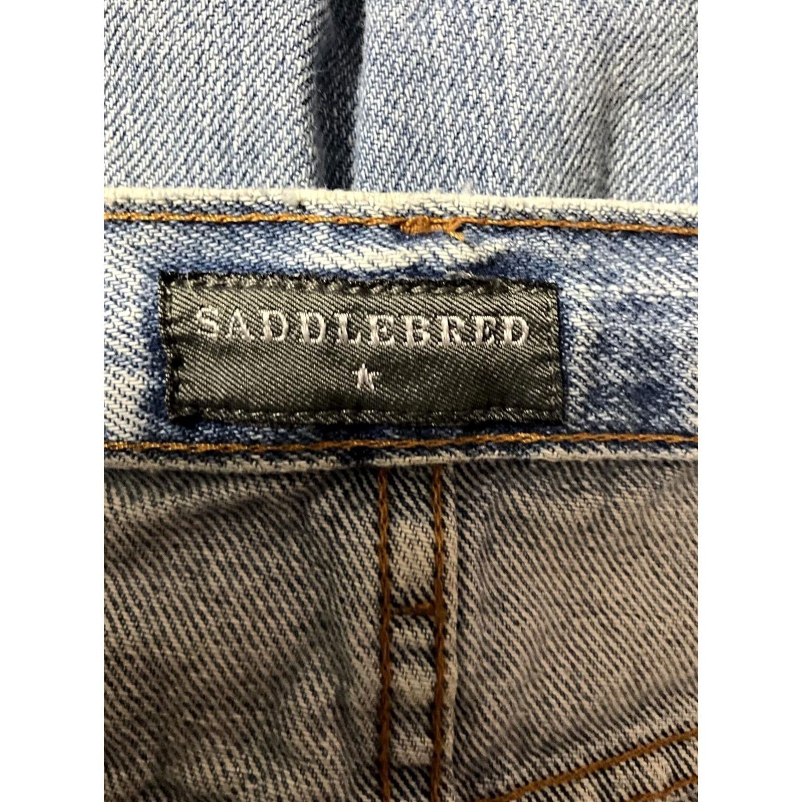 Vintage Saddlebred Classic Fit Jeans Men's 36W x 32L Blue Size US 36 / EU 52 - 2 Thumbnail