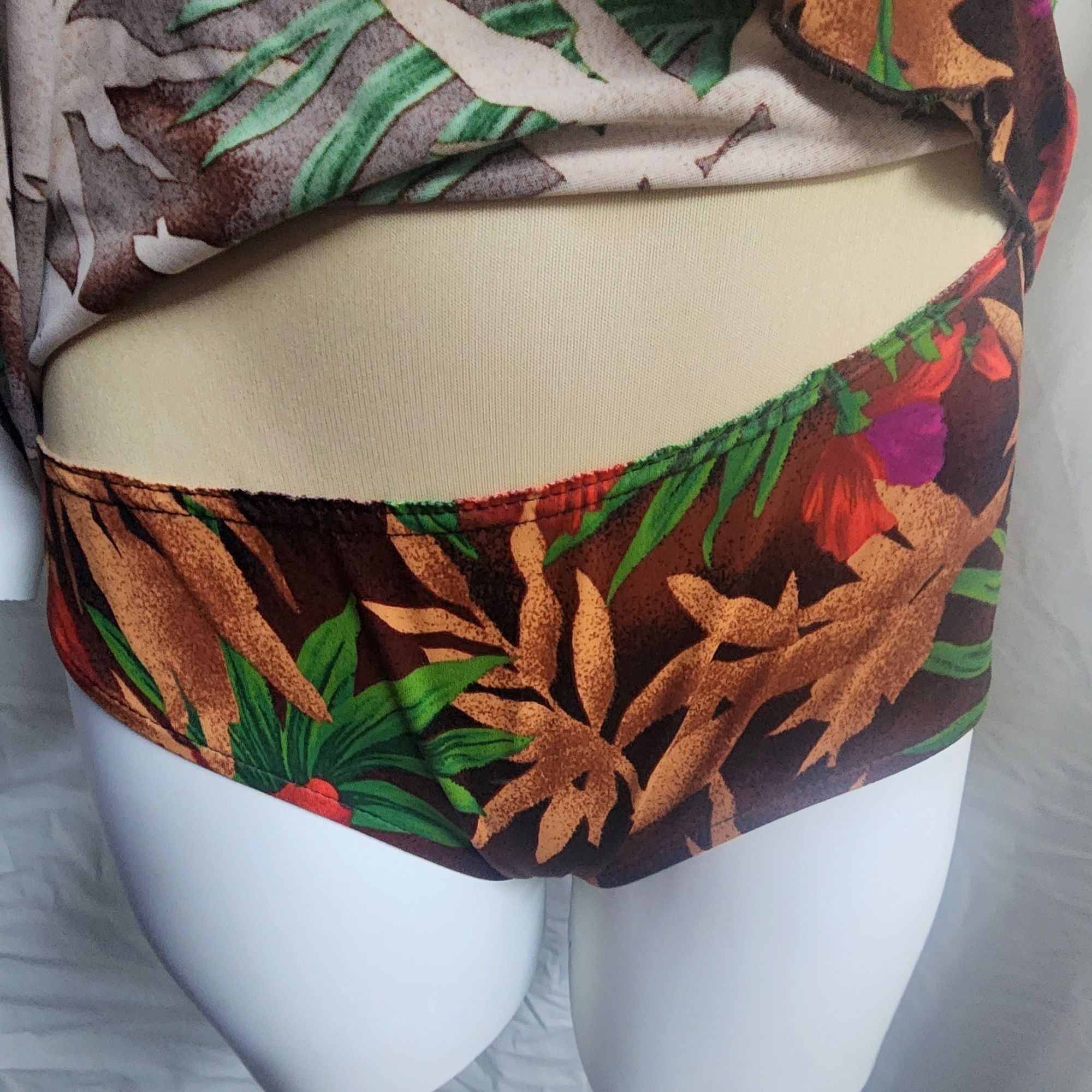 Jantzen Vintage Jantzen Swimsuit One Piece Tropical Skirt Retro Pinu Size XS / US 0-2 / IT 36-38 - 8 Thumbnail
