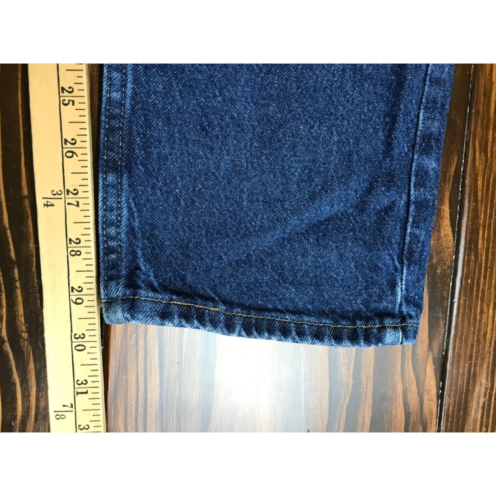 Wrangler Wrangler Jeans Men's 34x30 Blue Denim Straight Leg Jeans? (Old: Wrangler Jeans) Size US 34 / EU 50 - 4 Thumbnail