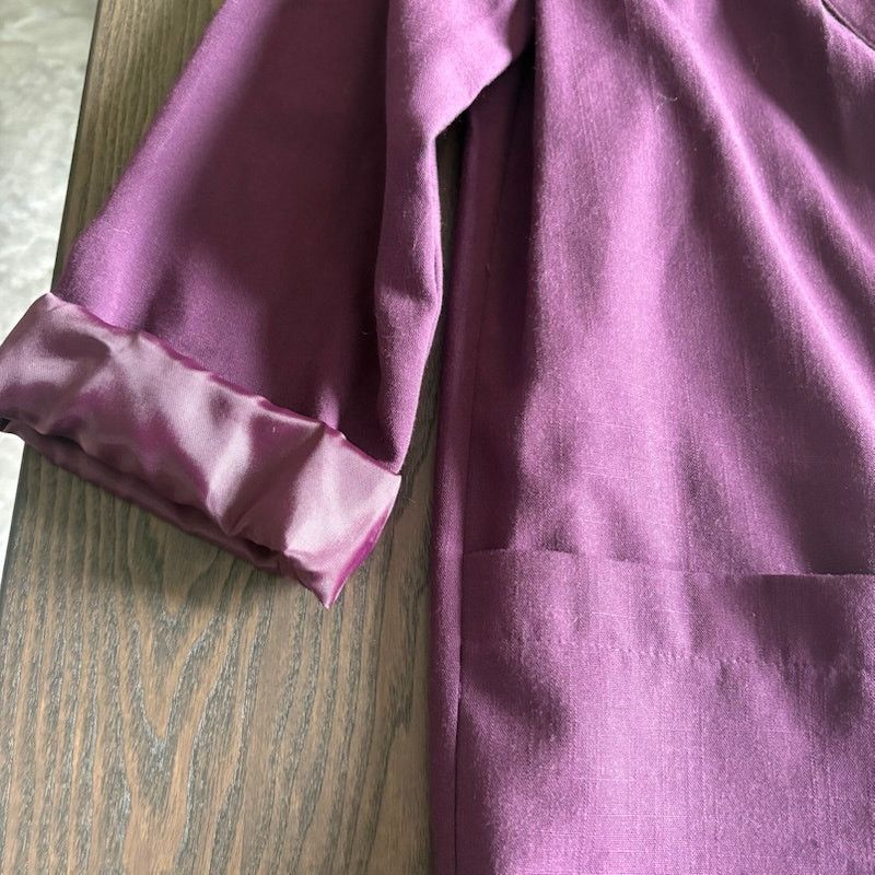 Other Sag Harber Women's Sz 6P Purple One Button Blazer NWT Size M / US 6-8 / IT 42-44 - 9 Thumbnail