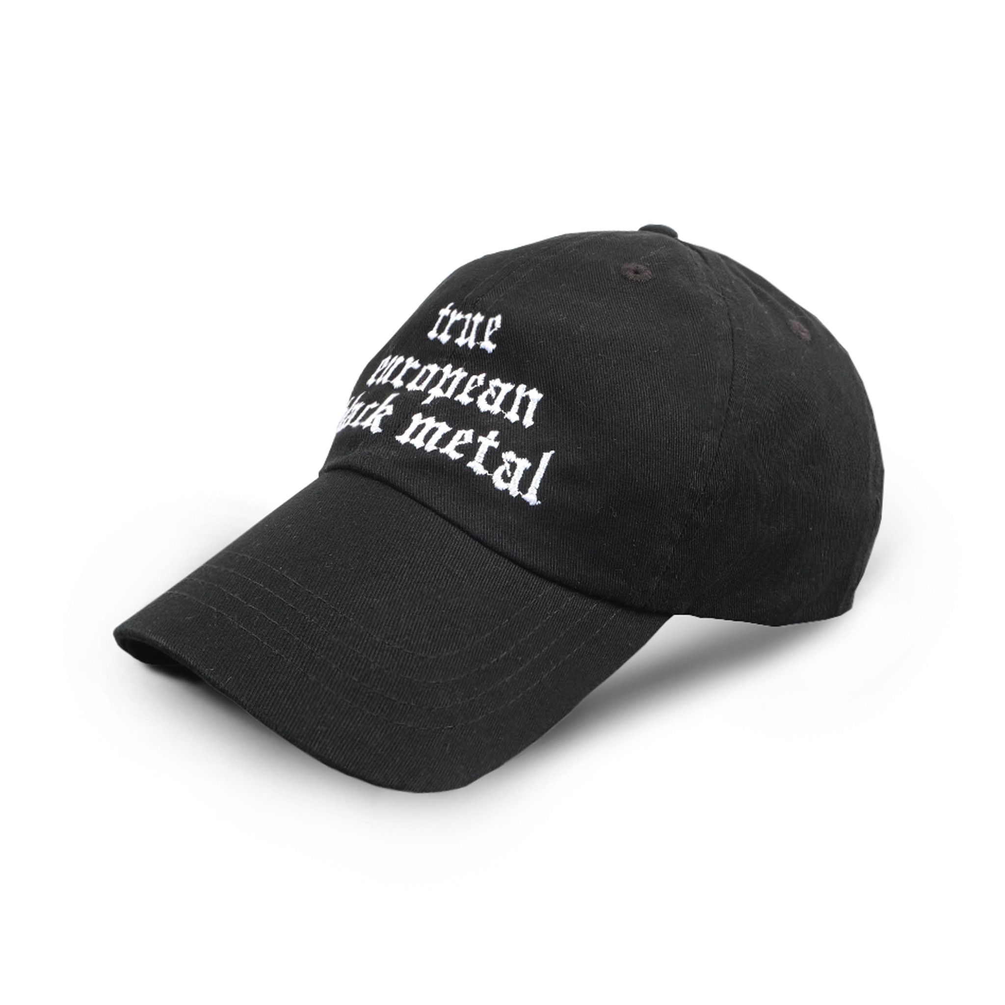 Japanese Brand BRVNO TRUE EUROPEAN BLACK METAL CAP Size ONE SIZE - 1 Thumbnail