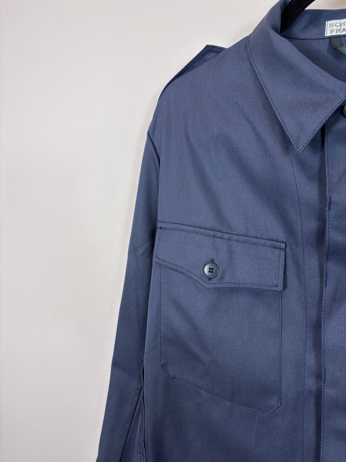 Other Vintage German Workwear Blue Utility Jacket Chore Coat Size US M / EU 48-50 / 2 - 4 Thumbnail
