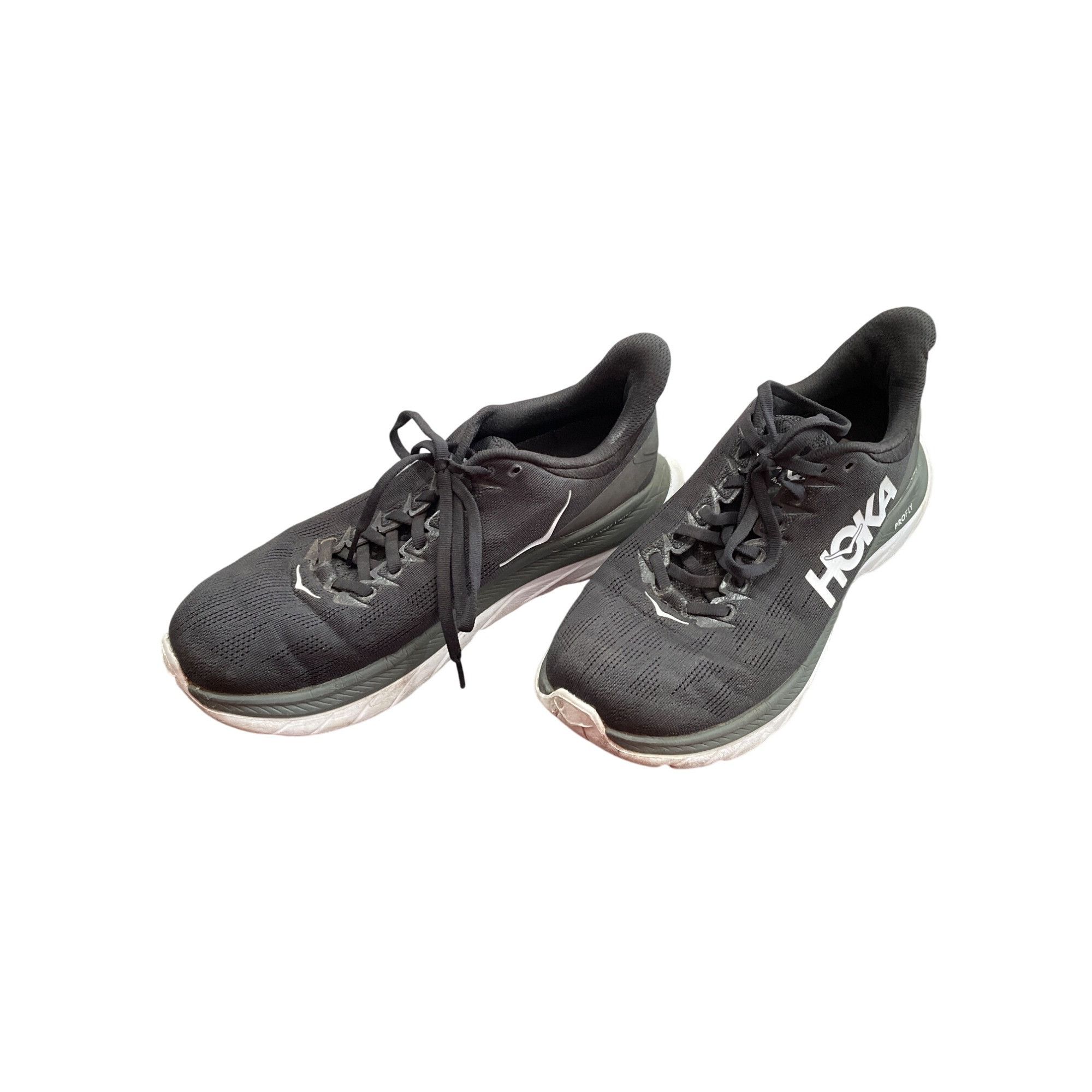 Hoka Hoka Mach 4 Profly Mens black white running shoes Size 9.5B Size US 9.5 / EU 42-43 - 16 Thumbnail