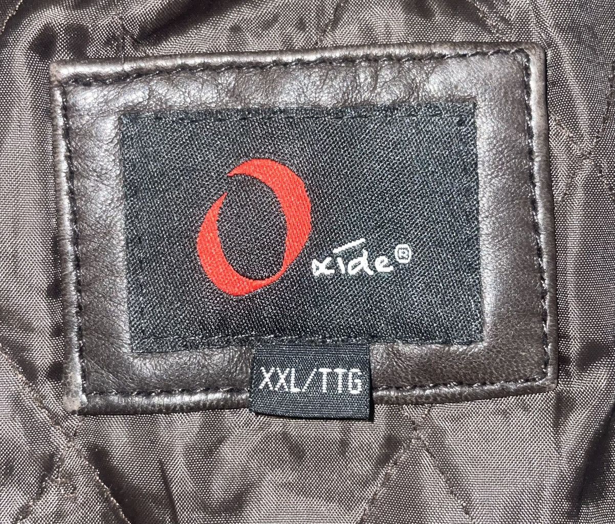 Other Oxide Men’s Brown leather coat with zip out Lining faux fur Size US XXL / EU 58 / 5 - 10 Thumbnail