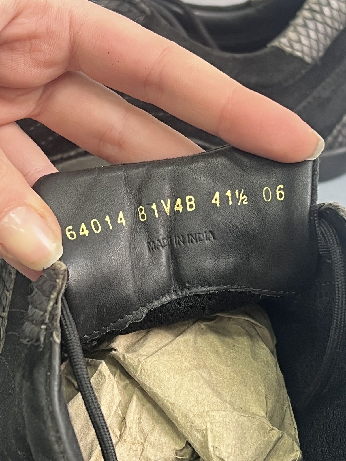 If Six Was Nine 14thaddiction style python rare sneakers luxury casual Y2K Size US 8.5 / EU 41-42 - 11 Thumbnail