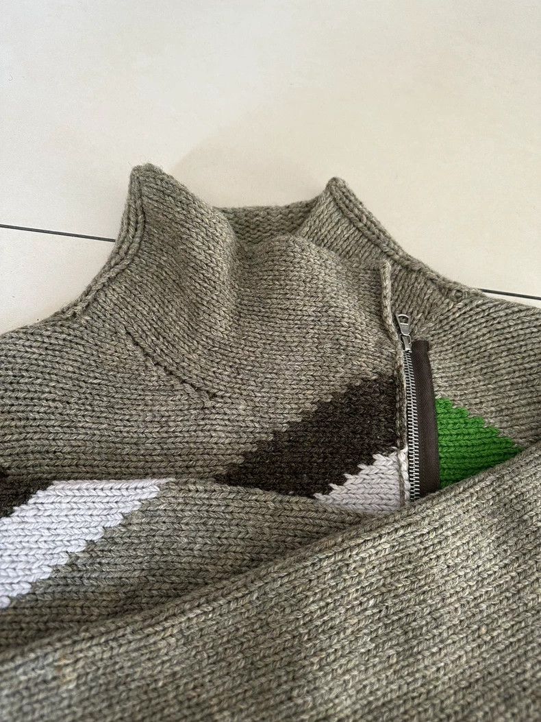 Dries Van Noten Dries van noten Geometric diagonal zipper sweater 2502-Next Size US M / EU 48-50 / 2 - 6 Thumbnail