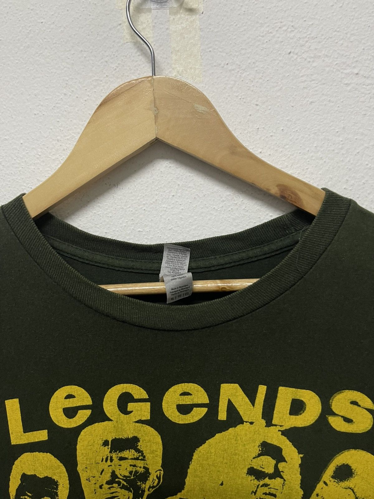 Bob Marley VINTAGE AFRICAN AMERICAN LEGENDS HISTORY MEMORIAL TSHIRT Size US XL / EU 56 / 4 - 8 Thumbnail