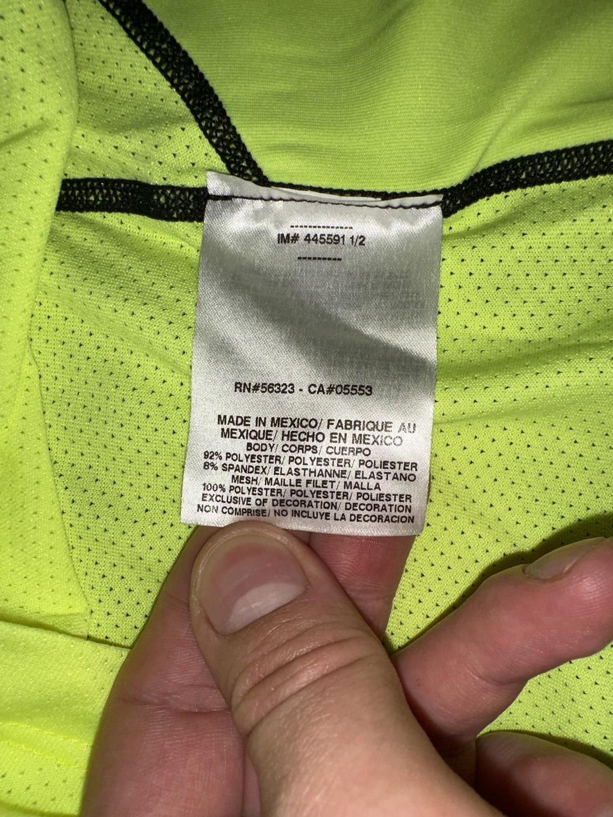 Nike Nike Men's Pro Combat Core Dri Fit Fitted Base Layer Volt Long Sleeve Top 2.0 Size US S / EU 44-46 / 1 - 8 Thumbnail