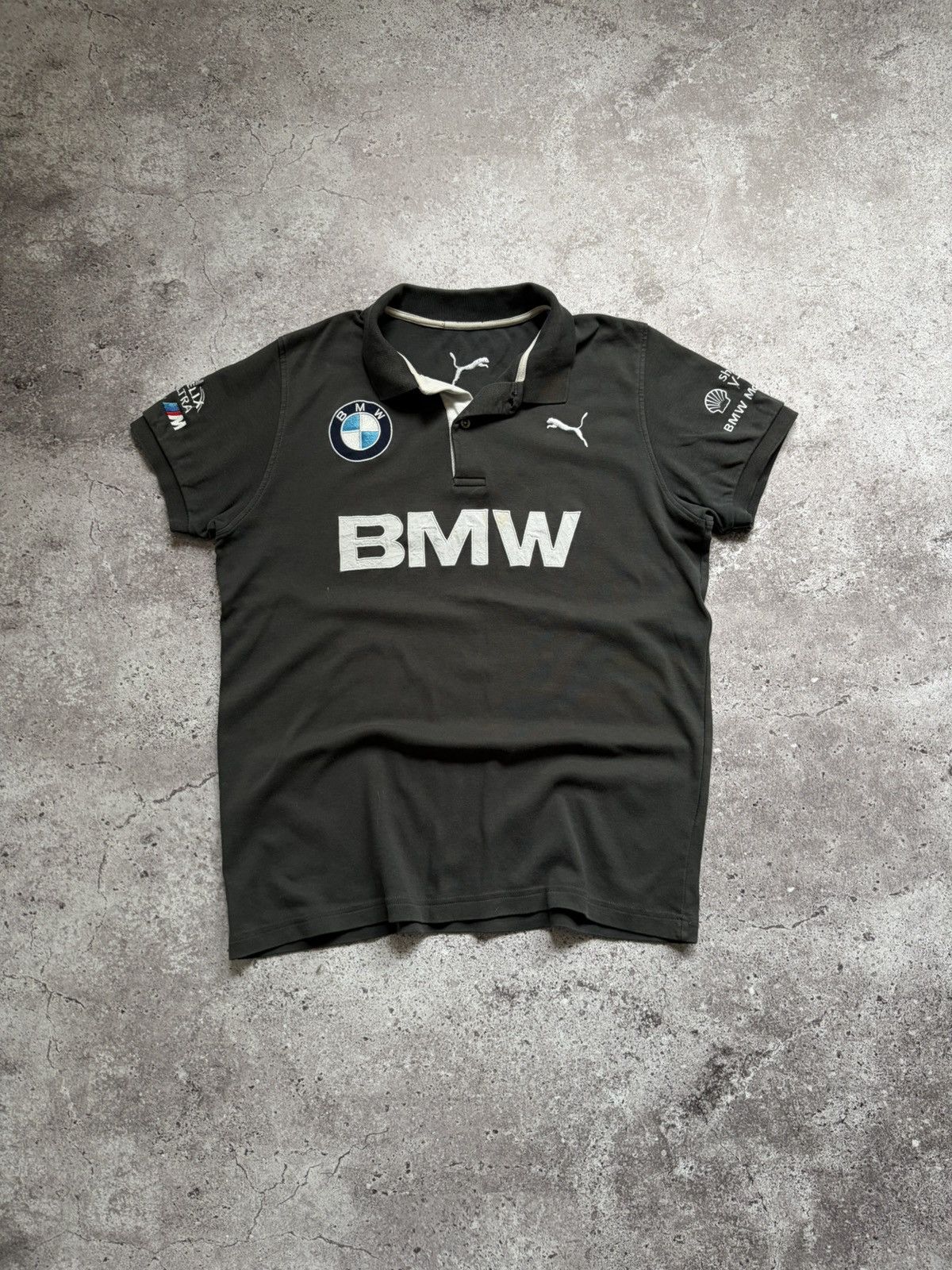 BMW BMW Vintage Big Logo Y2K Polo Size US M / EU 48-50 / 2 - 1 Thumbnail