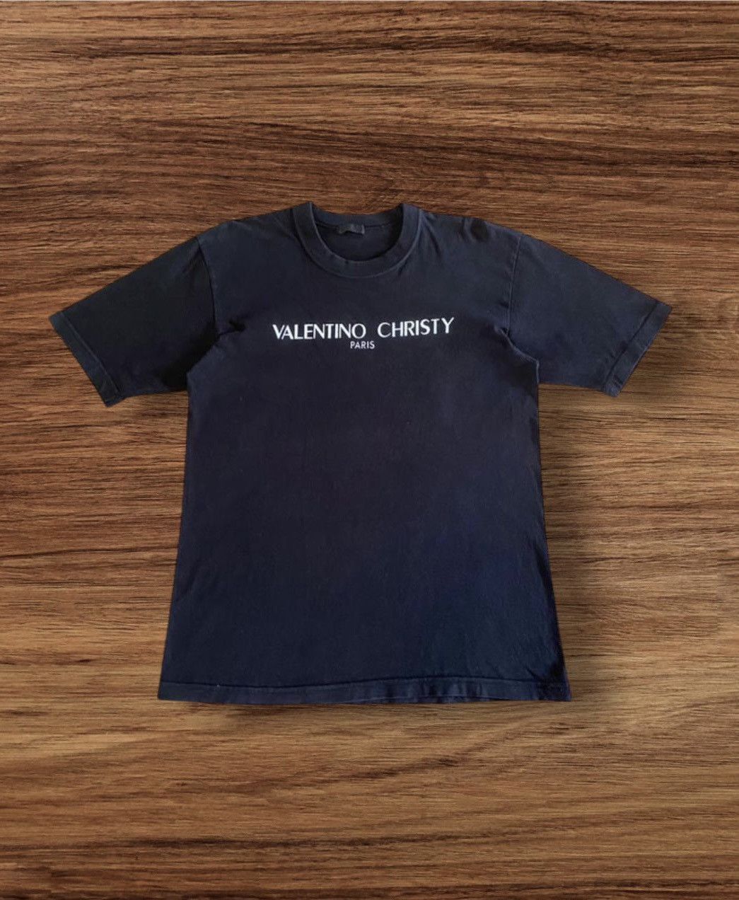 Valentino Valentino Christy Paris Spell Out Tee Size US M / EU 48-50 / 2 - 1 Thumbnail