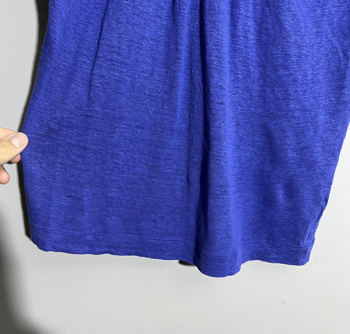 Max Mara × Vintage Vintage Max Mara Blue T-Shirt Size S / US 4 / IT 40 - 4 Thumbnail