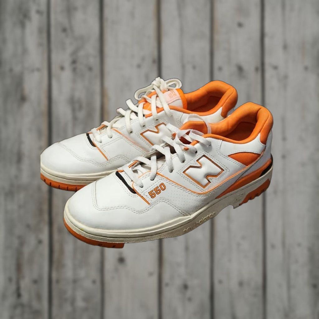 New Balance New Balance 550 Syracuse Orange White BB550HG1 10.5 US Men Sneaker White Size US 11 / EU 44 - 1 Thumbnail