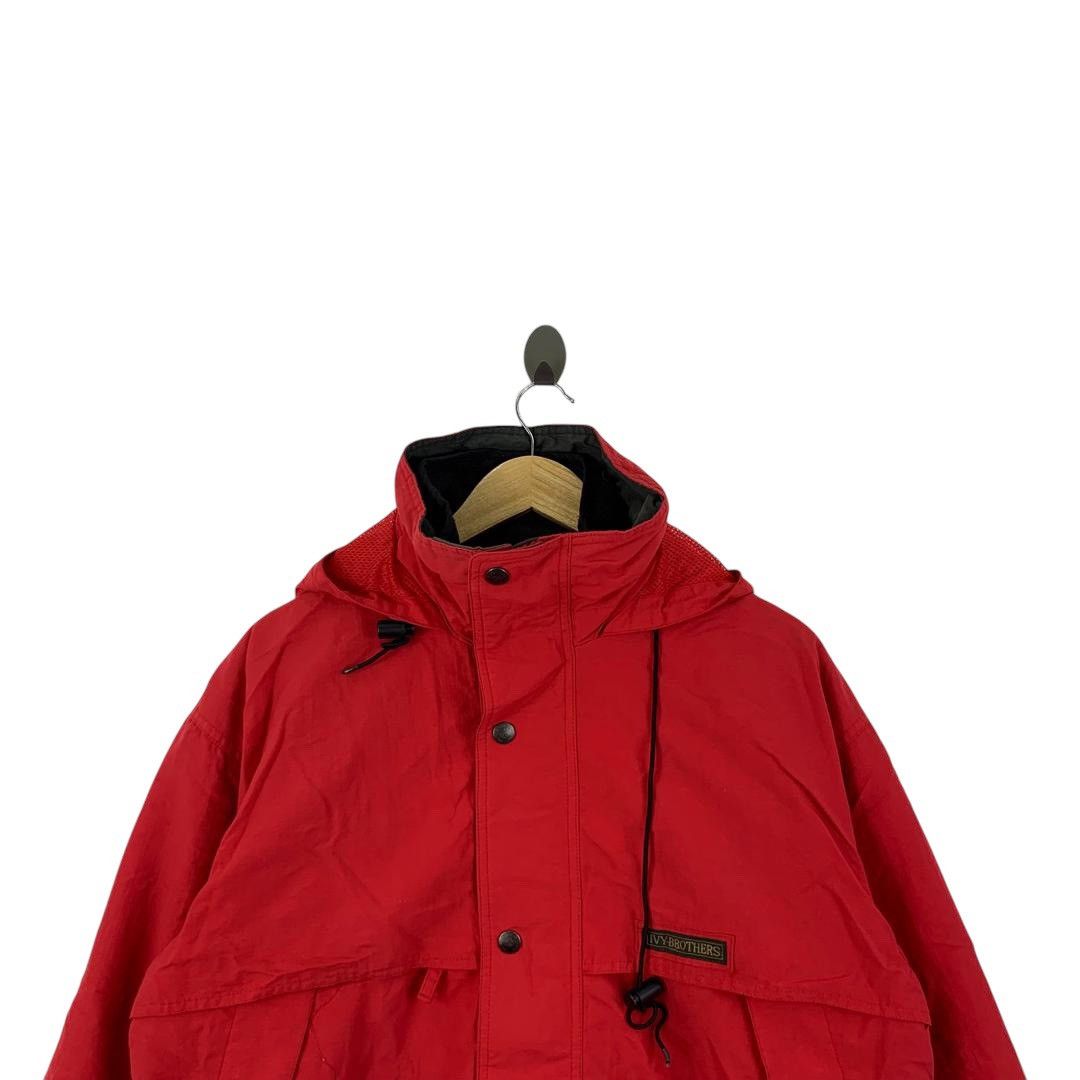 Vintage IVY BROTHERS Ski Winter Red Windbreaker Jacket Size US S / EU 44-46 / 1 - 2 Thumbnail