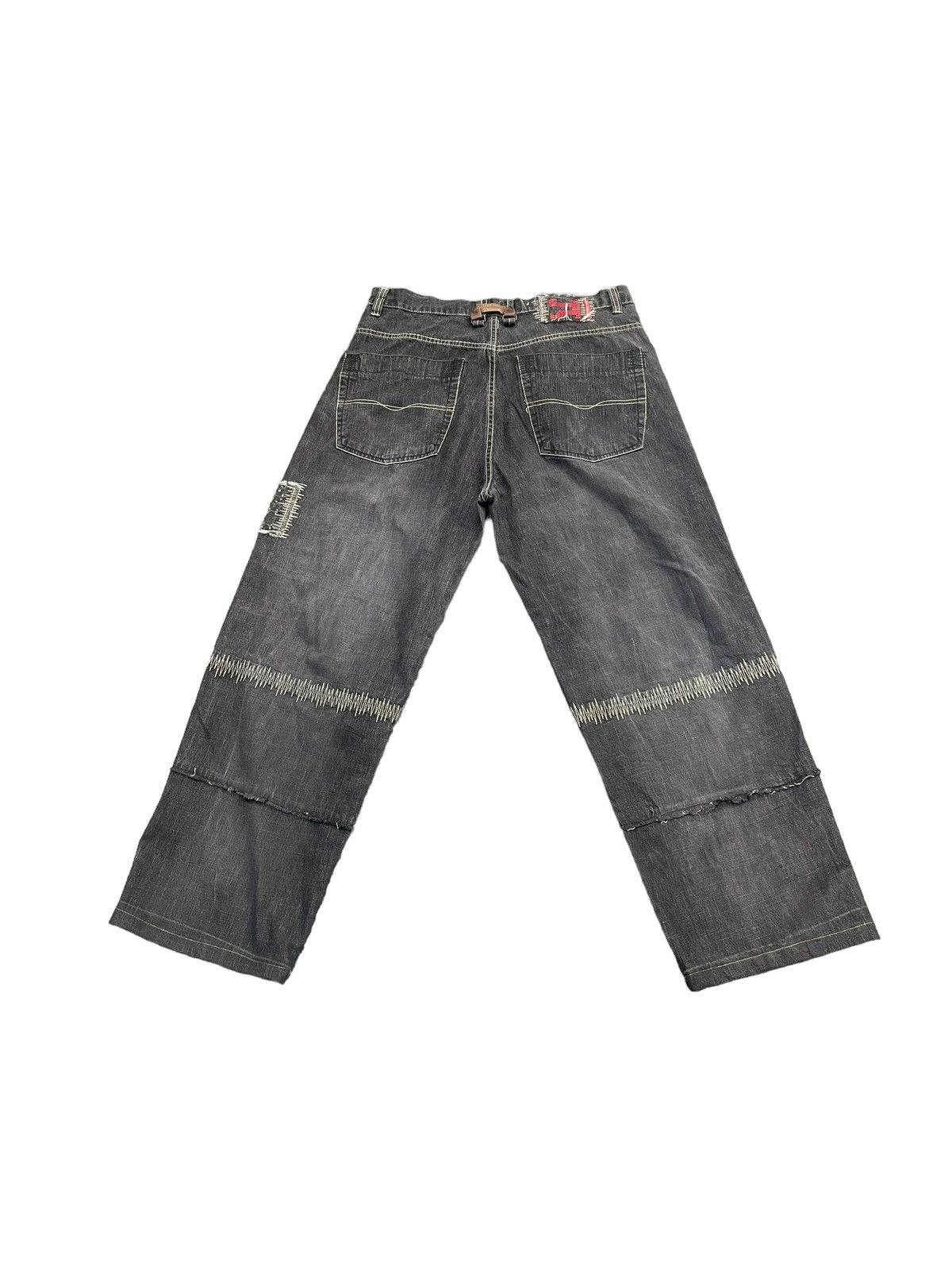 JNCO Pepe Jeans UK Baggy Custom Denim Size US 39 - 8 Thumbnail
