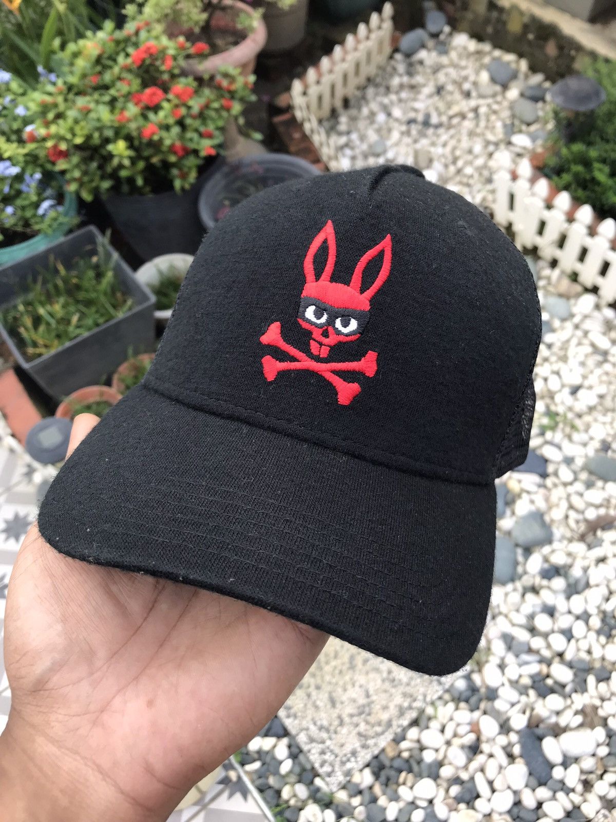 Designer PSYCHO BUNNY CAP HAT BY ROBERT GODLEY Size ONE SIZE - 3 Thumbnail