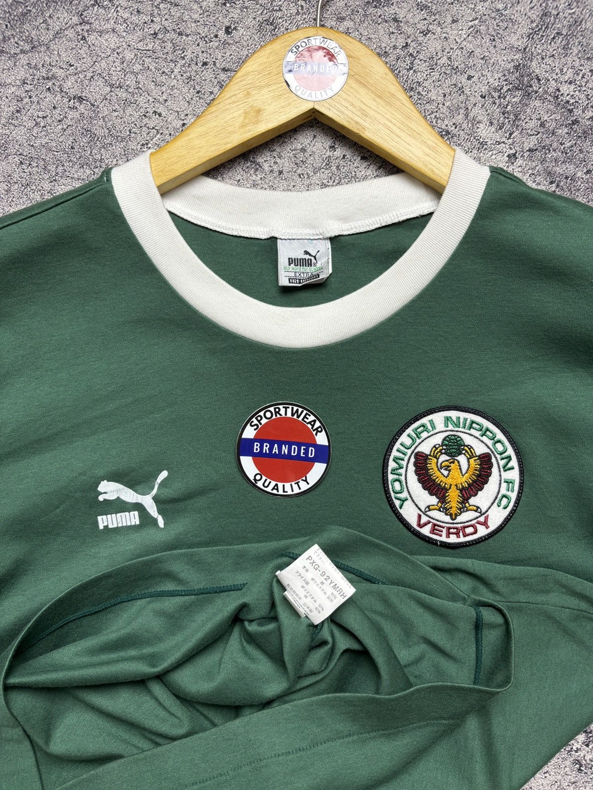Puma Jersey Tokyo Verdy Yomiuri Home Vintage 1992-93 by Puma Size US M / EU 48-50 / 2 - 4 Thumbnail