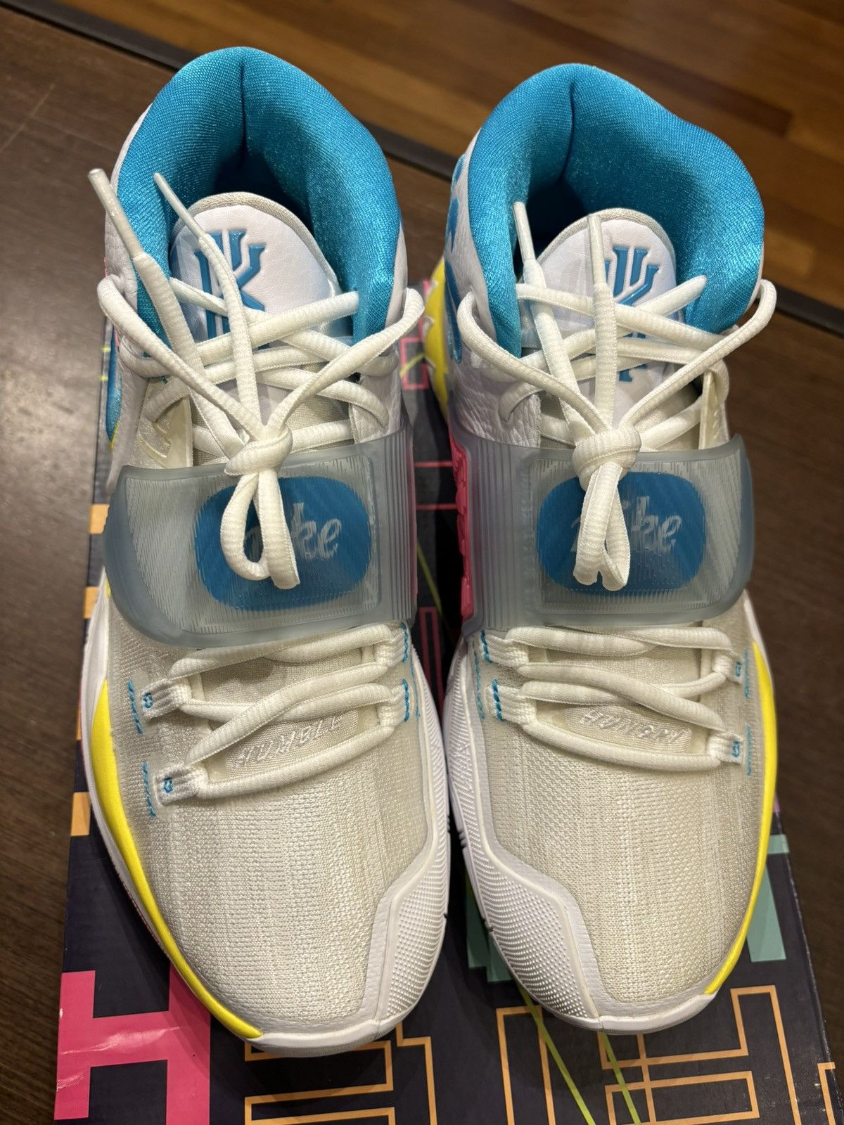 Nike Kyrie 6 “Neon Graffiti” Size US 9.5 / EU 42-43 - 4 Thumbnail