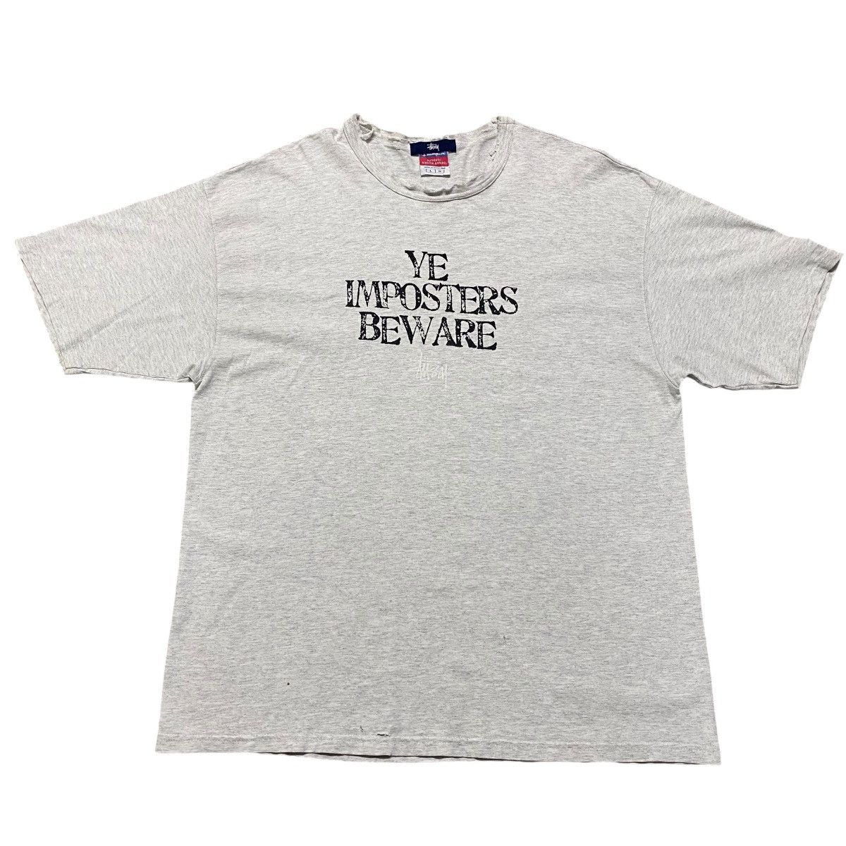 Stussy Vintage Stussy x Champion Distressed Shirt Size US L / EU 52-54 / 3 - 3 Thumbnail