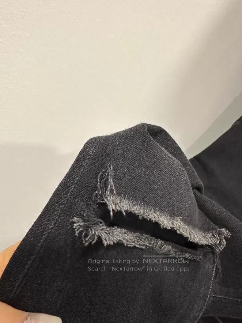 Saint Laurent Paris Saint Laurent Paris Black Hole Denim Pants i Size US 32 / EU 48 - 3 Thumbnail