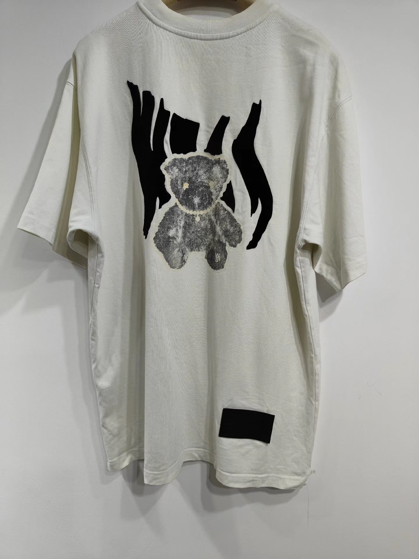 WE11DONE Welldone Men's White Loose Short Sleeve K29 Size US S / EU 44-46 / 1 - 2 Thumbnail