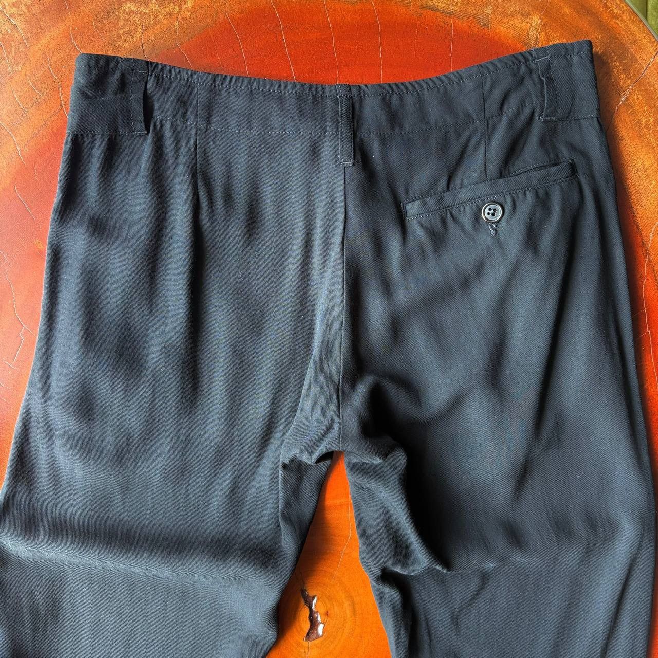 Ann Demeulemeester Ann Demeulemeester Cropped Black Rayon Ankle Pants Size US 30 / EU 46 - 5 Thumbnail
