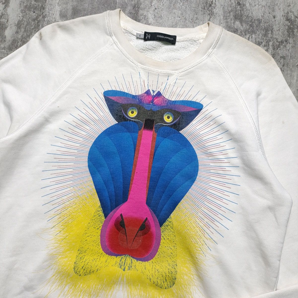 Dsquared2 Dsqured2 Baboon Print Sweatshirt Size US M / EU 48-50 / 2 - 3 Thumbnail