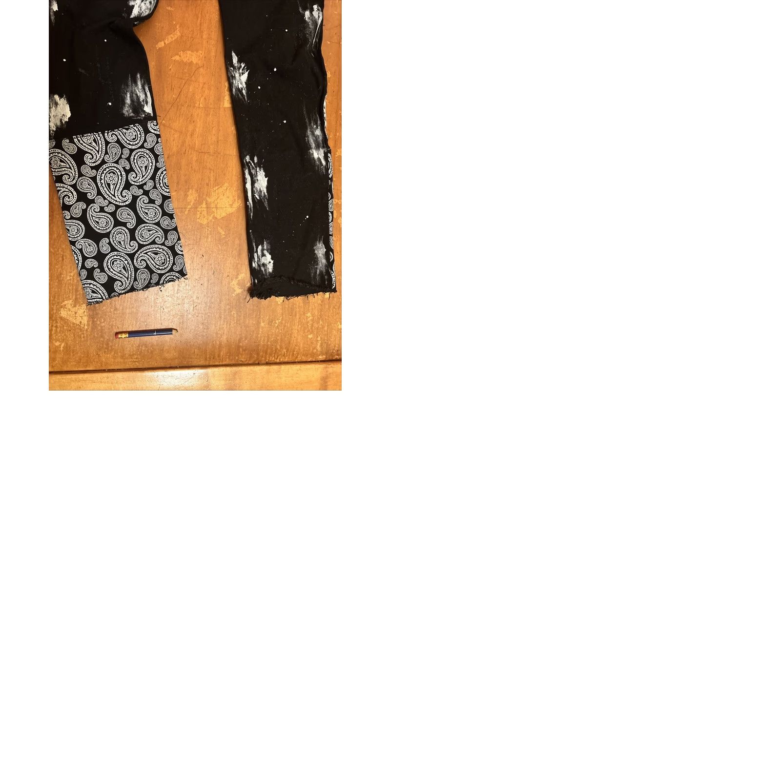Vintage KDNK Black Distressed Comfort Stretch Skinny Jeans Mens 34x31 Size US 34 / EU 50 - 10 Thumbnail
