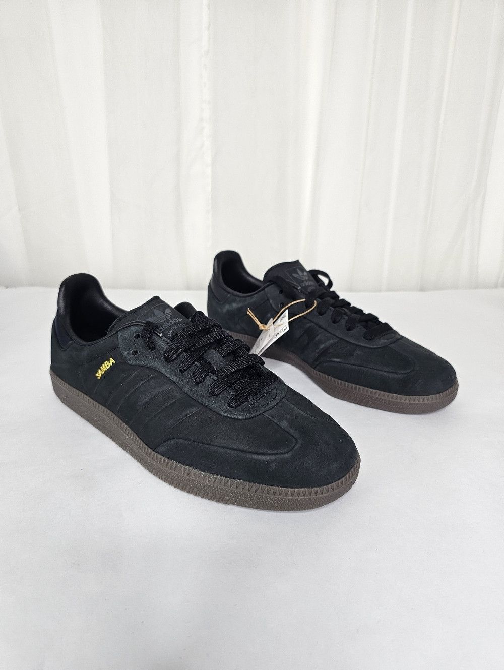 Adidas adidas Originals Samba OG Core Black Gum Sole Sneaker Iconic Size US 8 / EU 41 - 2 Thumbnail