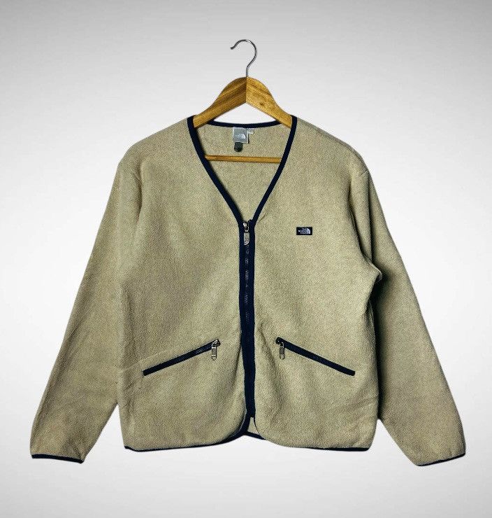 The North Face Vintage The North Face Fleece Cardigan Zip Up Size US L / EU 52-54 / 3 - 1 Thumbnail