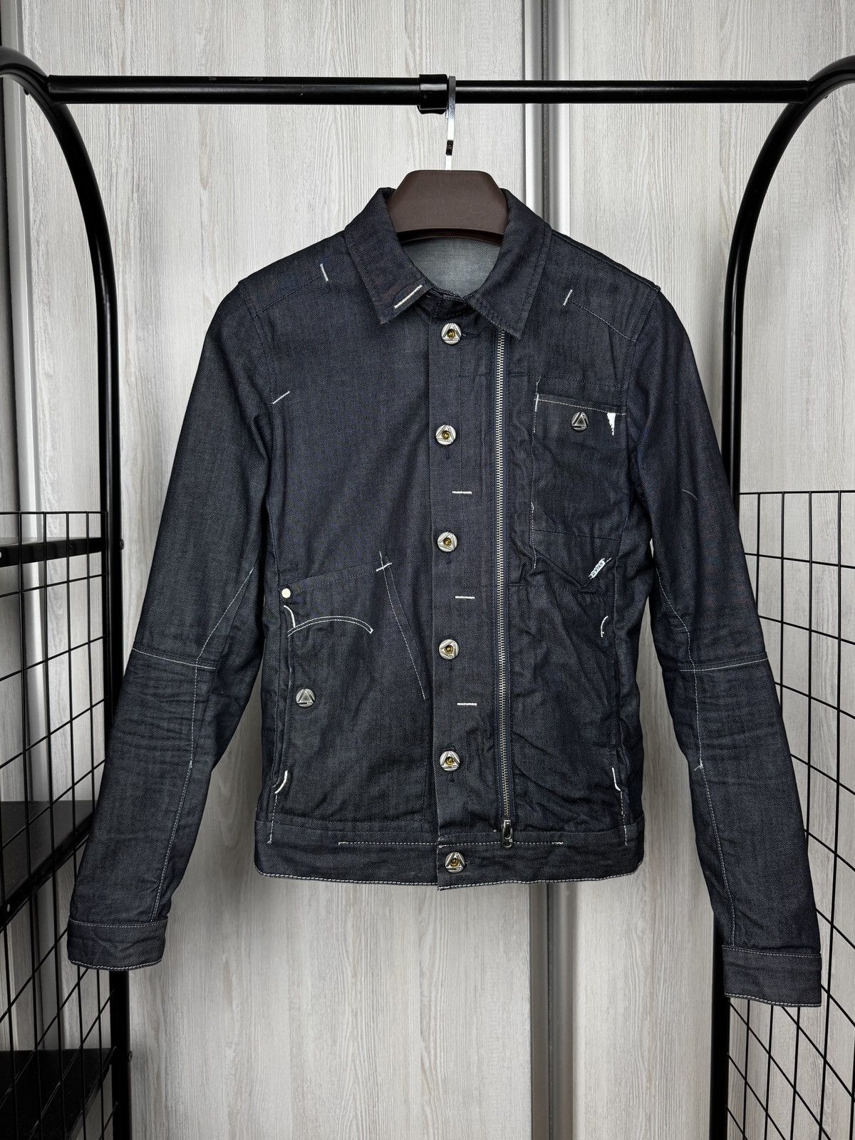 G-STAR ORGANIC Raw Alcatraz Denim Jacket Coat size S