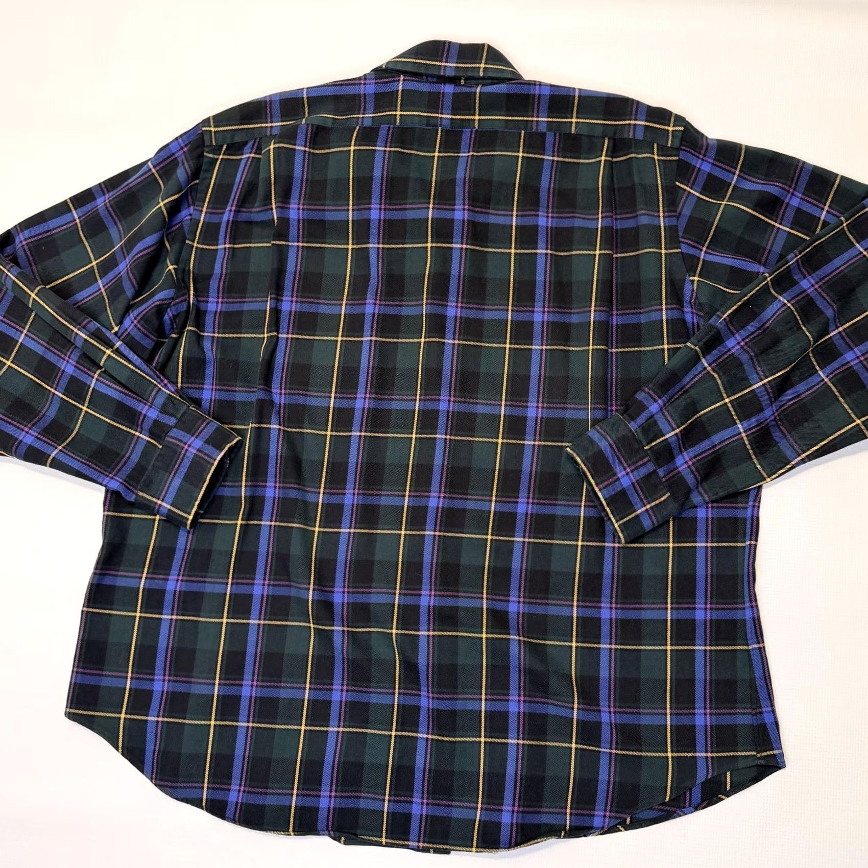 Polo Ralph Lauren Polo by Ralph Lauren Shirt Mens 2XL Green Plaid Regent Classic Fit Button Front Size US XXL / EU 58 / 5 - 4 Thumbnail