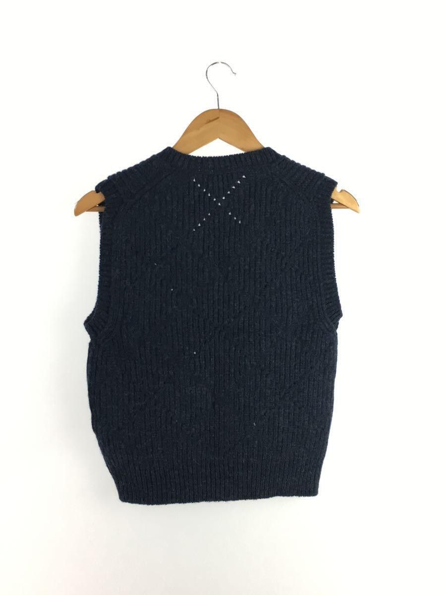 Acne Studios Perforated Open Wool Knit Sweater Vest Size XS / US 0-2 / IT 36-38 - 2 Thumbnail