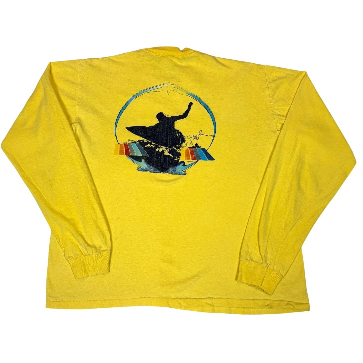 Vintage Vintage 70s Natural Progression Surf L/S T Shirt Men's Large Size US L / EU 52-54 / 3 - 1 Thumbnail