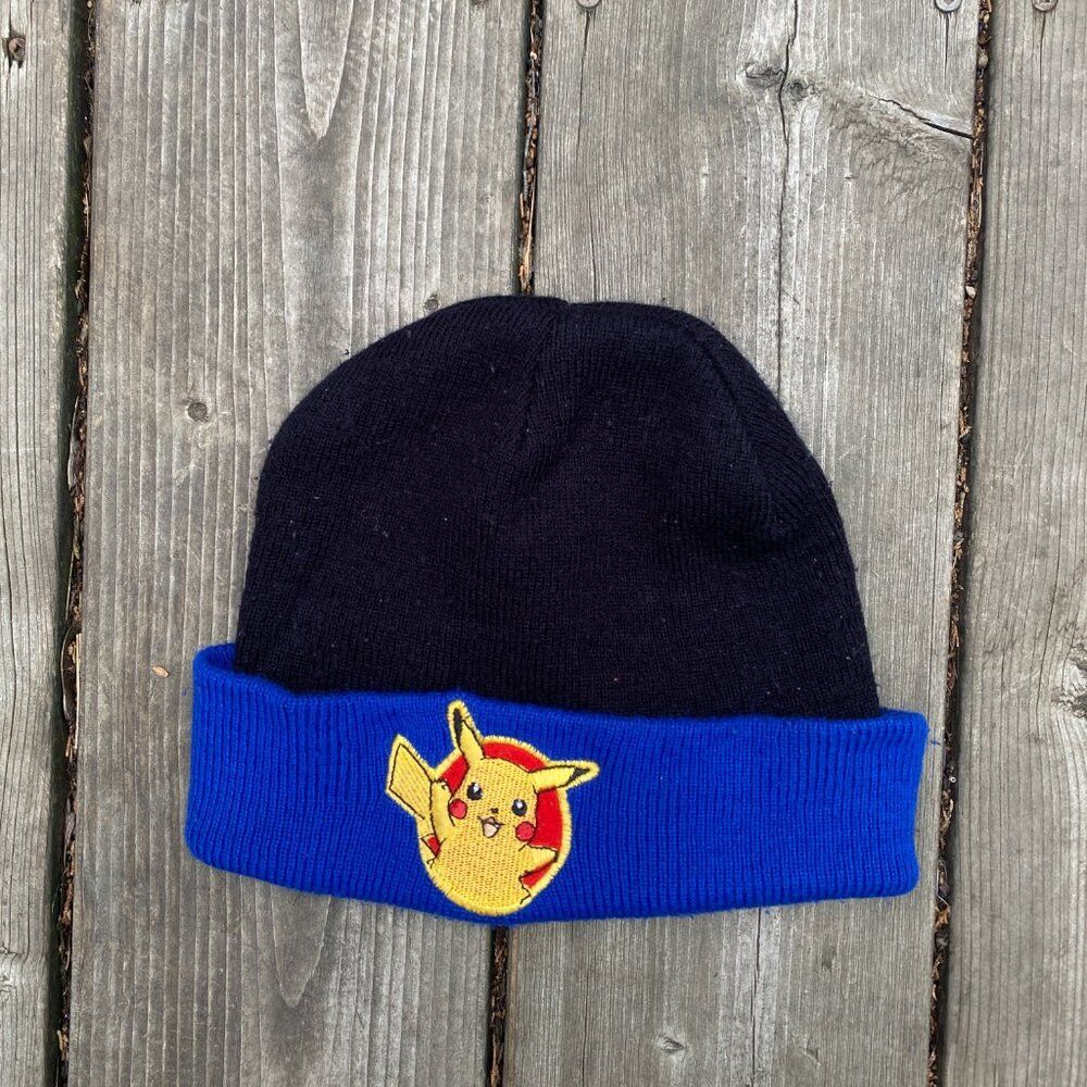 Pokemon × Vintage Vintage 1999 Pokemon Beanie Hat Nintendo Branded Size ONE SIZE - 3 Thumbnail