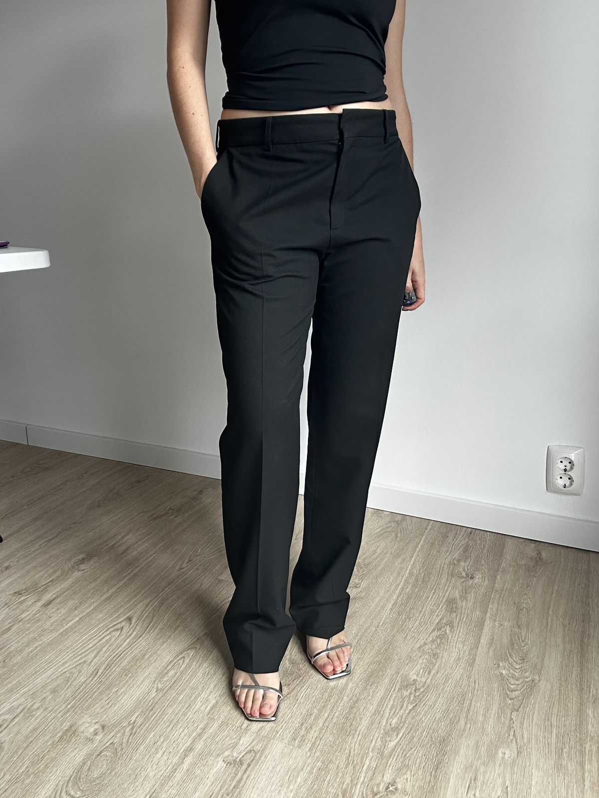 Loewe Loewe Trousers - Made in Spain (Madrid Atelie) Size 26" / US 2 / IT 38 - 1 Thumbnail