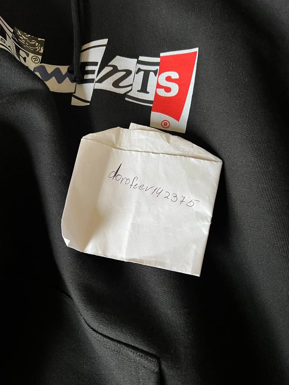 Vetements Vetements mixed logo hoodie Size US XS / EU 42 / 0 - 12 Thumbnail