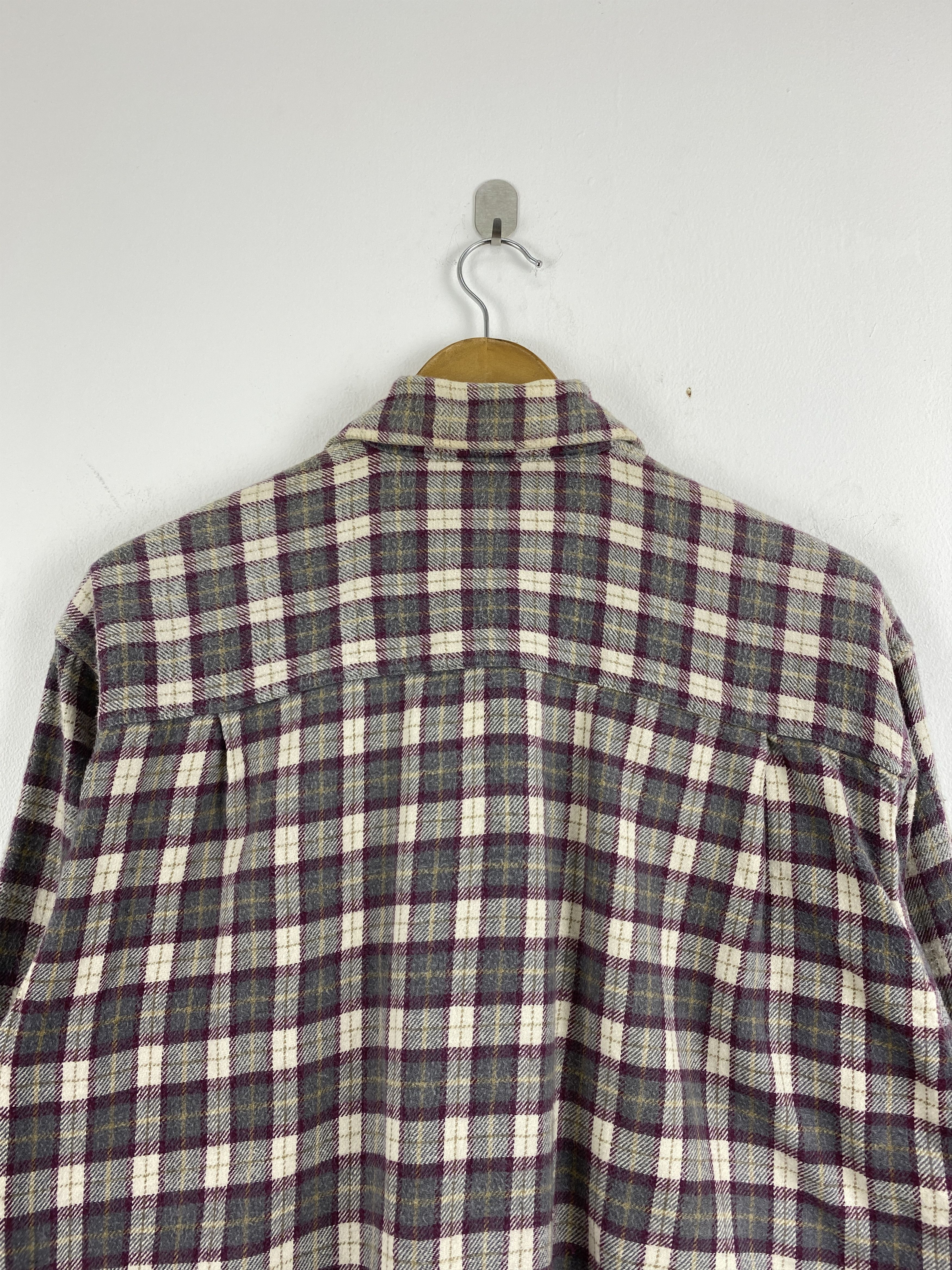 Uniqlo Vintage 90s Uniqlo Button Ups Plaid Flannel Shirt JA0132 Size US M / EU 48-50 / 2 - 4 Thumbnail