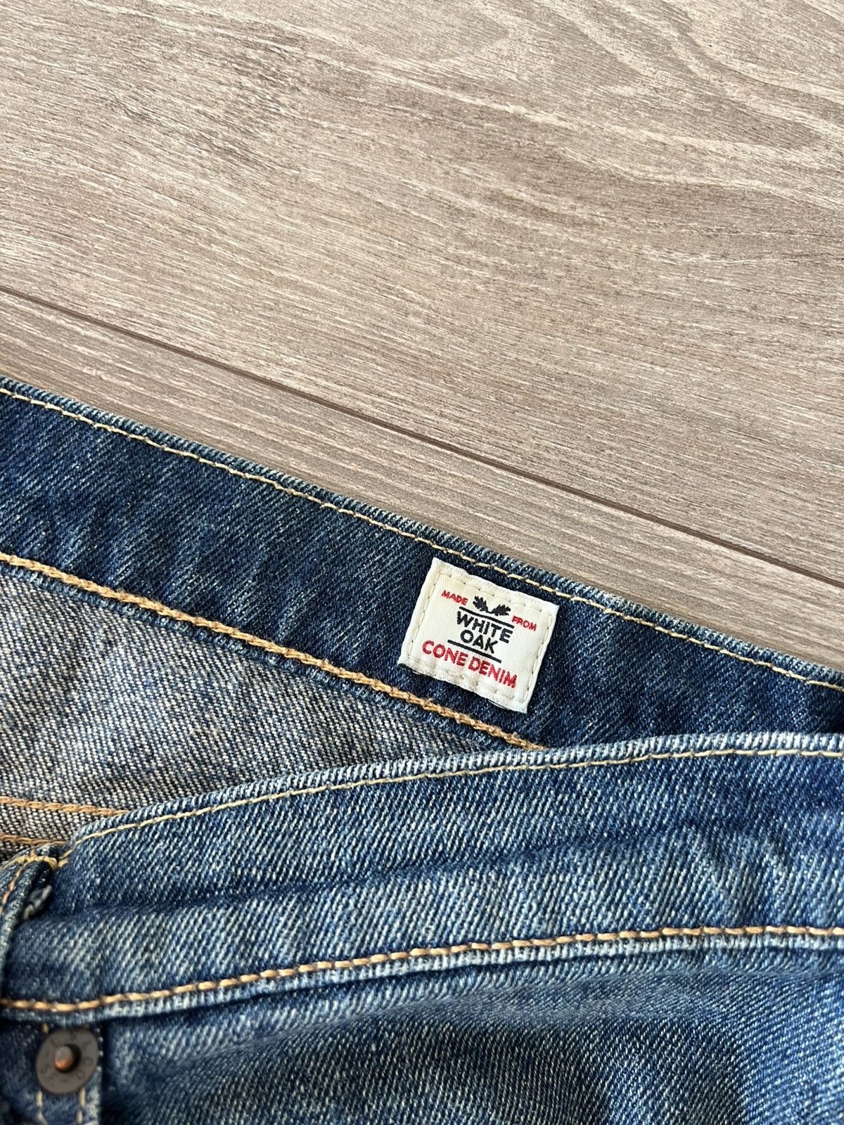 Levi's × Levi's Vintage Clothing ‼️Vintage Levis 504 White Oak Cone Denim Pants‼️ Size US 36 / EU 52 - 21 Thumbnail